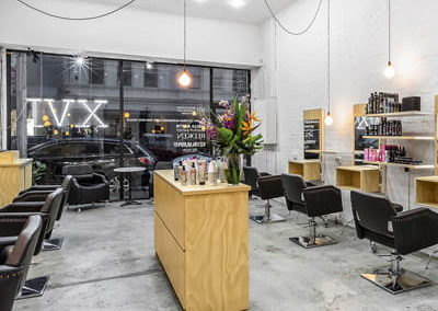 Inside View of Hairdressing Studio